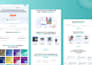 design and develop a modern saas website in webflow